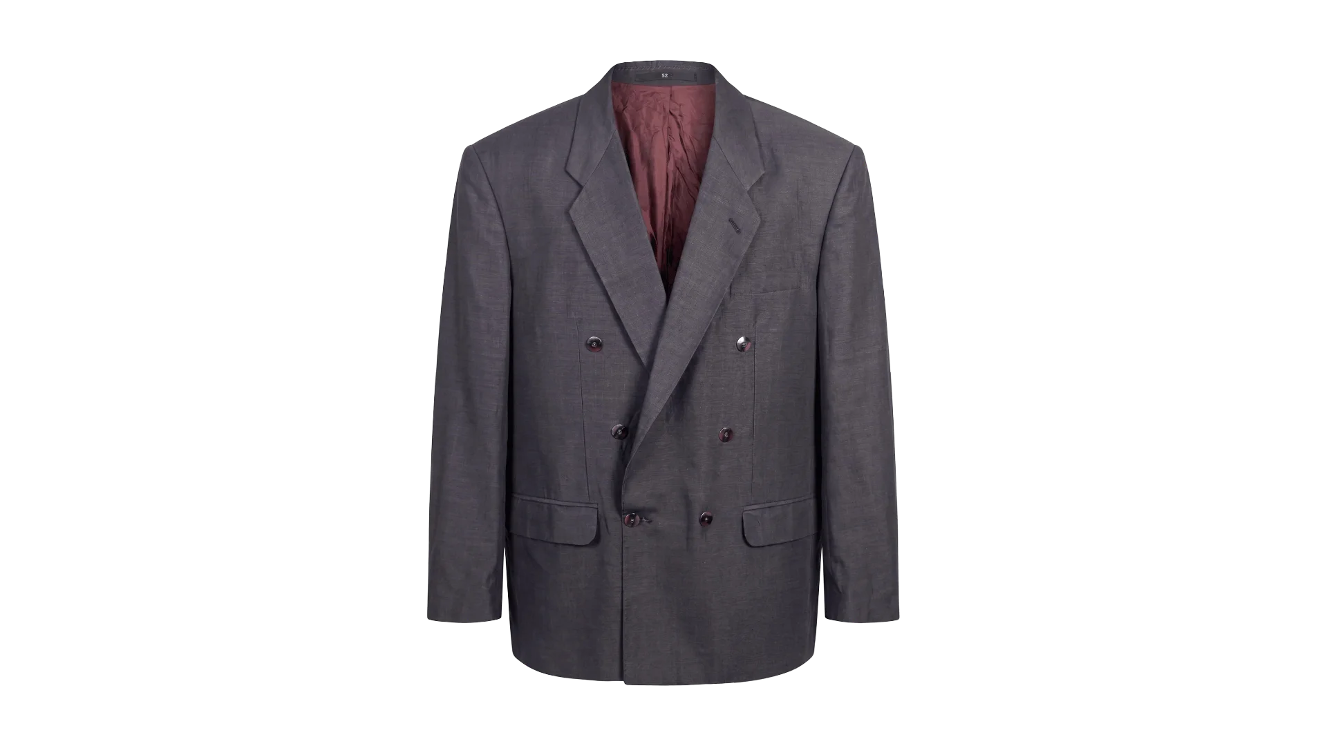 FNK128 PL Creation Purple Wool Blend Blazer - Image 1