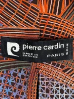 Pierre Cardin Rust Blue Geometric Necktie - Image 3