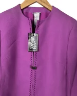 Gianni Versace 90s Co-Ord Blazer & Skirt Wool Set - Image 7