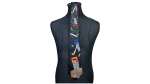 A.Rogers Saw Pattern Necktie 10 cm