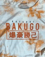 My Hero Academia Bakugo Tie dye Y2K Style T-shirt - Image 4