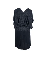 Limited Edition 2009 Jimmy Choo For H&M Beaded Batwing Dress - Image 3