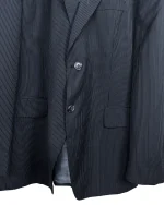 Tommy Hilfiger Feeling Good Tailored Wool Pinstripe Navy Blazer - Image 2