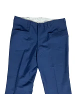 Blue Full Suit with Patterned Lining - Image 8