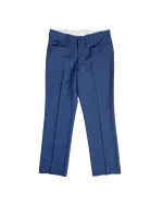 Blue Full Suit with Patterned Lining - Image 7