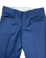 Blue Full Suit with Patterned Lining - Image 9