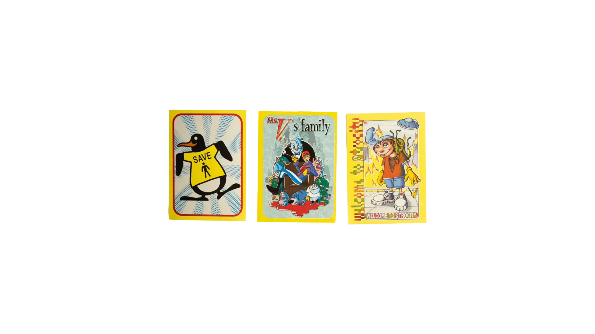 1 DSC00092 1 Lot of 3 Stickers - Image 1