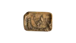 Decorative Relief Ashet Tray