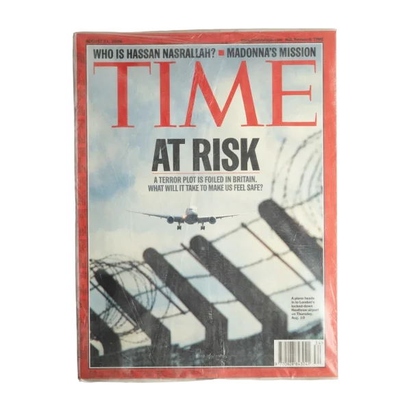Terror Plot Foiled TIME Magazine 2006