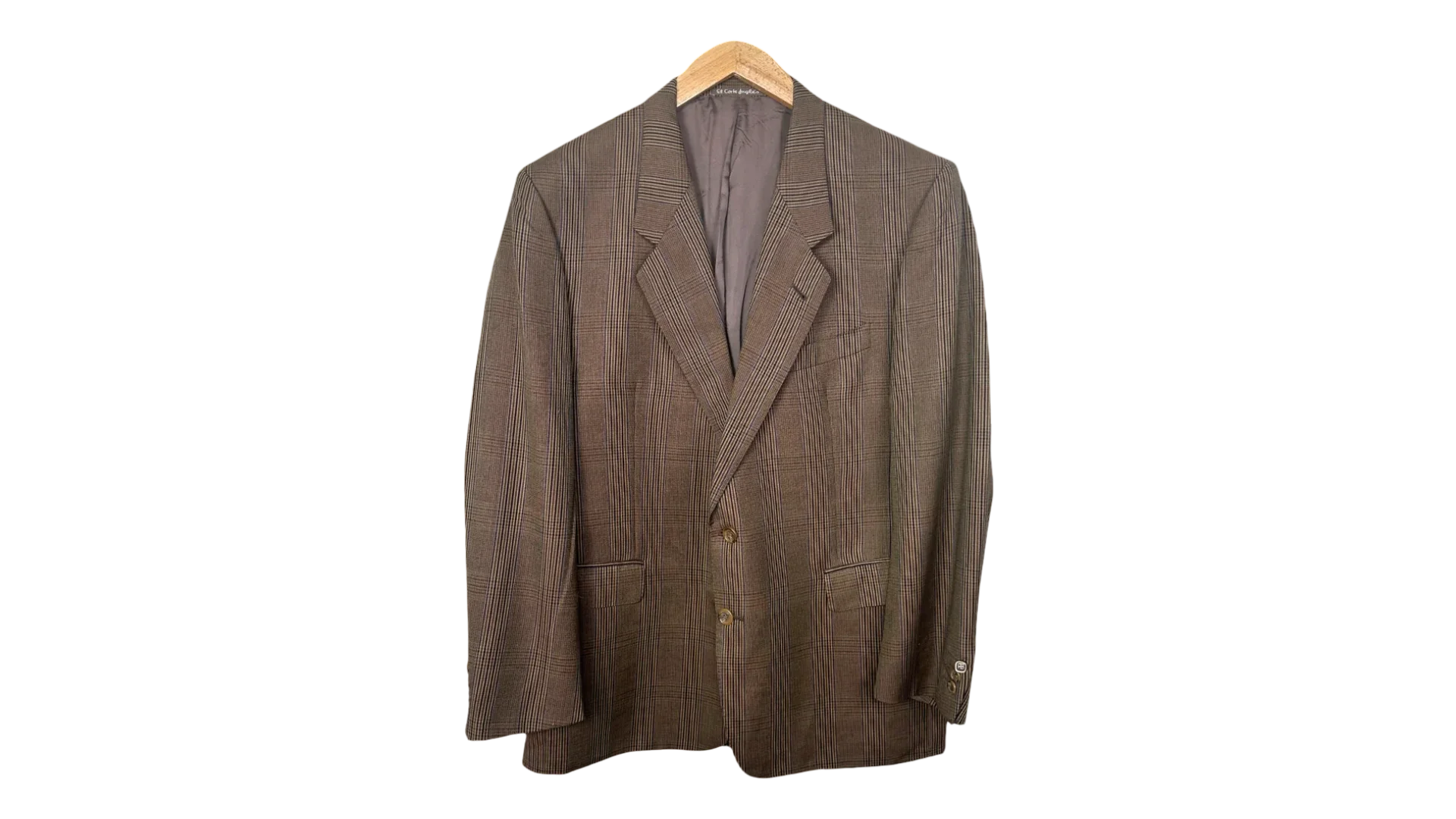 100 200 Pierre Balmain Plaid Blazer - Image 1