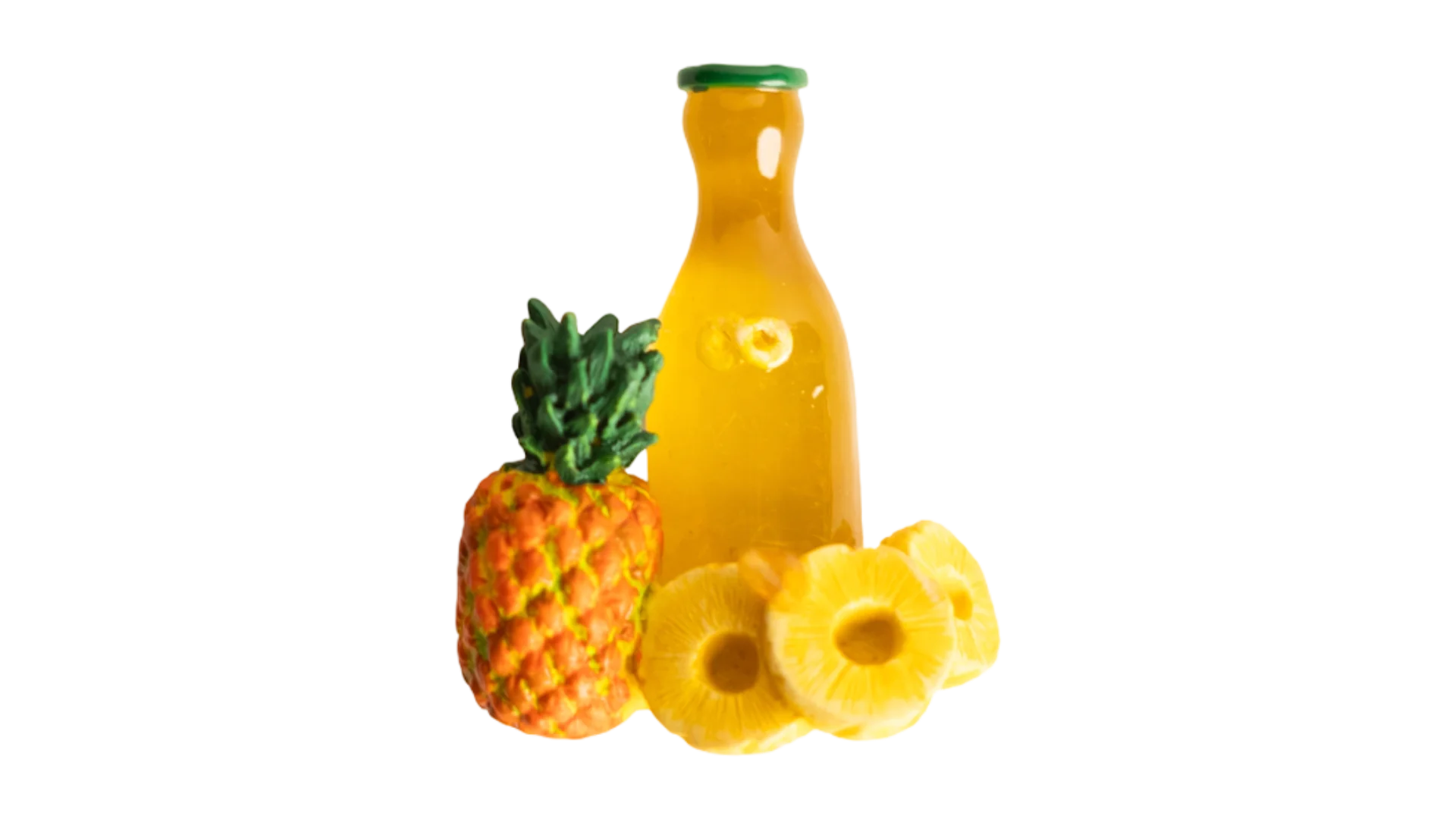 1036 DSC04408 Pineaple Juice Fridge Magnet - Image 1