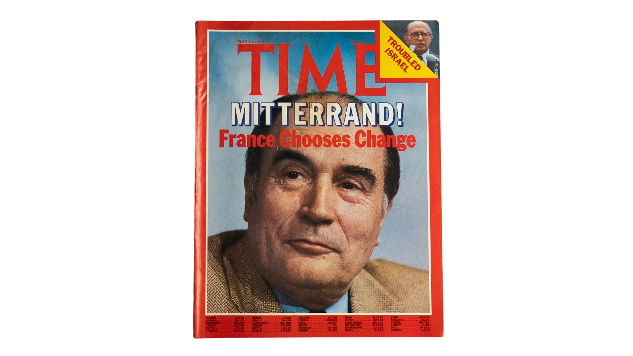 11 DSC01774 11 Mitterrand France Chooses Change 1981 TIME Magazine - Image 1