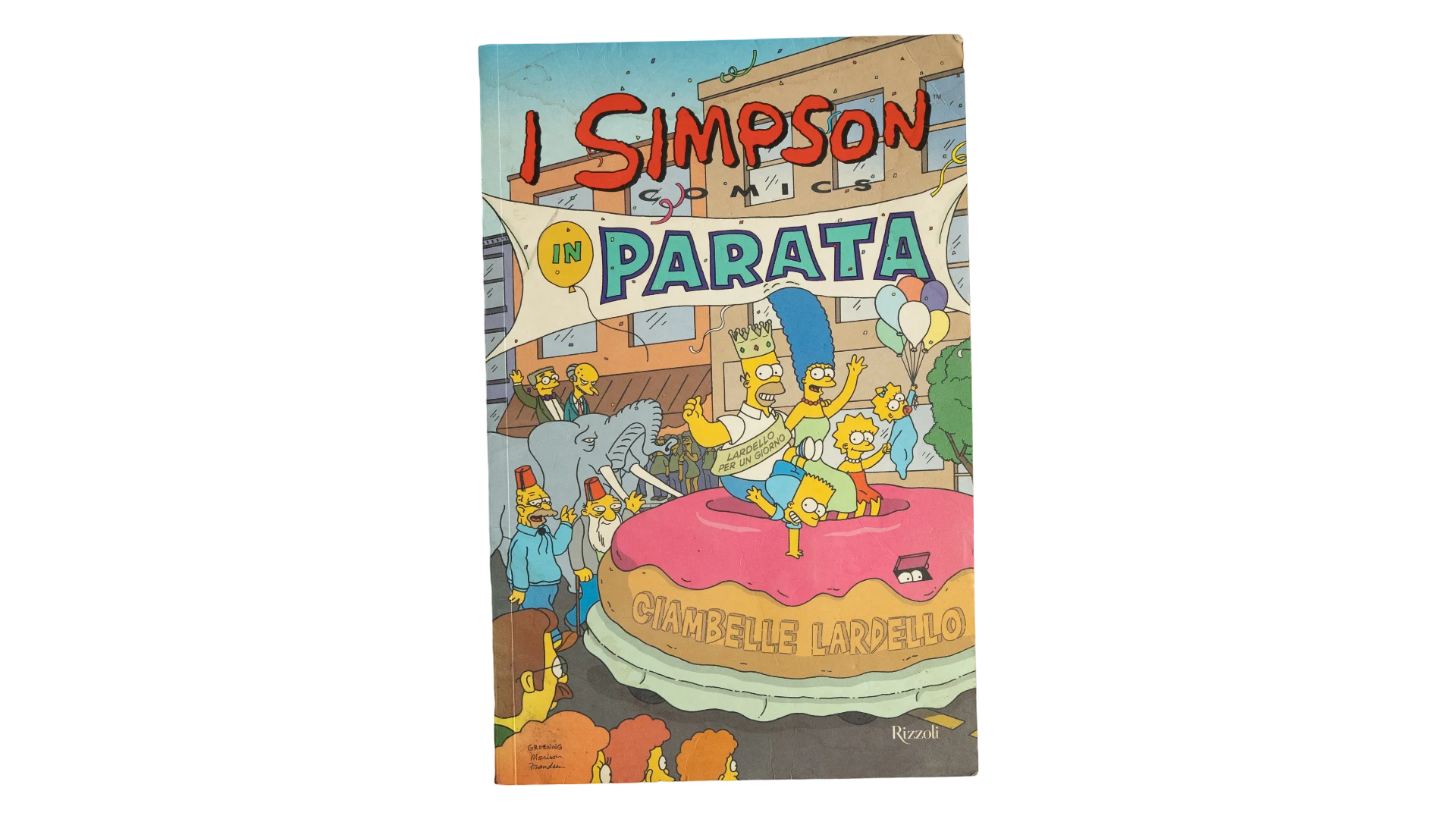 116 DSC08843 I Simpson Comics In Parata Italian - Image 1