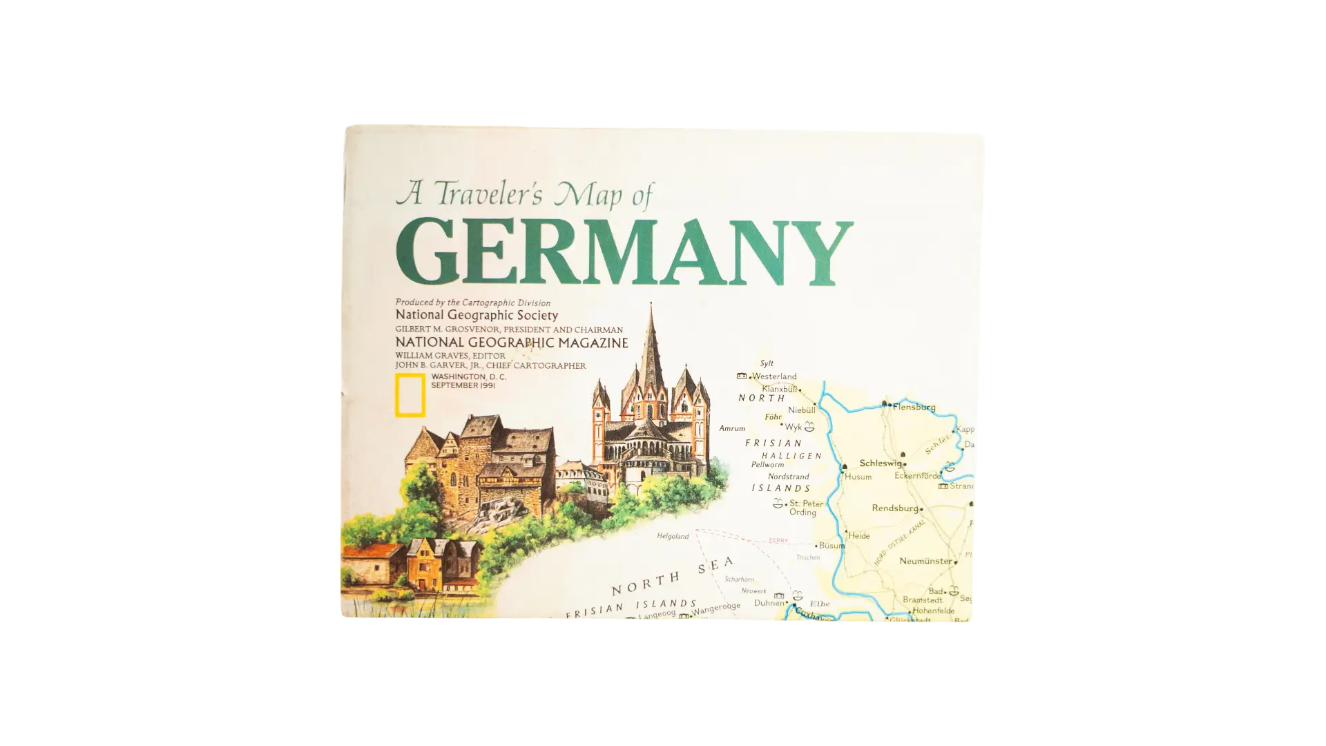 122 DSC00226 122 A Travelers Map of Germany - Image 1