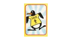 Save Human Beings Penguin Panini Sticker