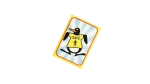 Save Human Beings Penguin Panini Sticker - Image 2