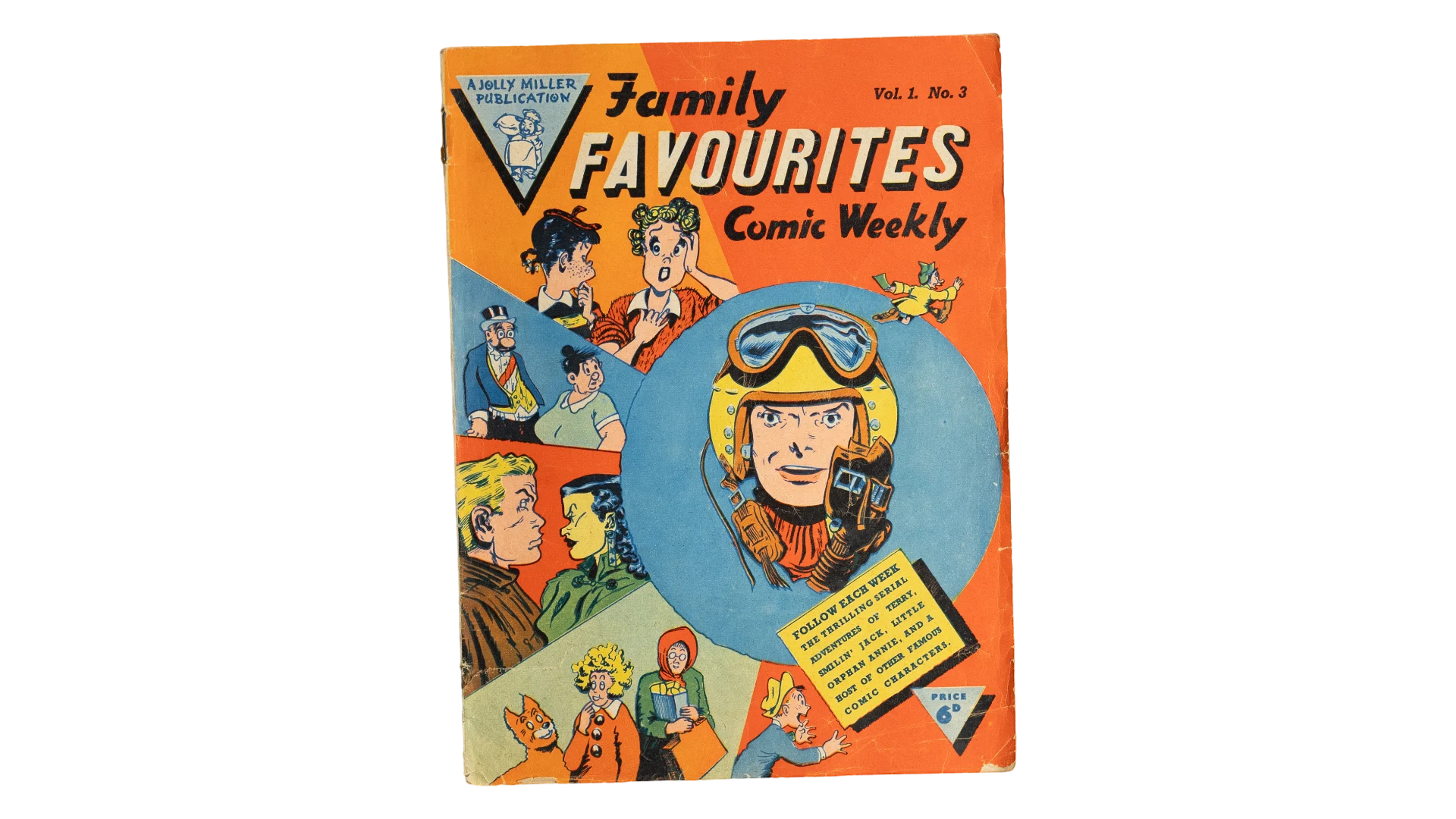 140 DSC08867 Family Favourites Comic Weekly Vol.1 No.3 - Image 1