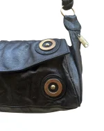 Y2K Genuine Leather Shoulder Bag - Image 2