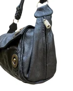 Y2K Genuine Leather Shoulder Bag - Image 3