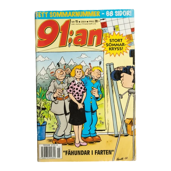 91:an Summer Special No.15 Swedish Comic