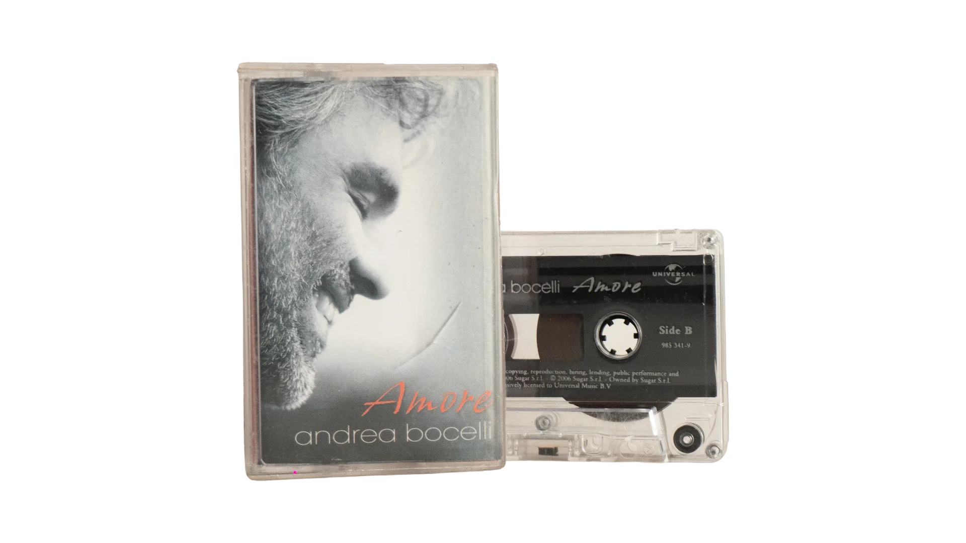 1650 DSC03549 Andrea Bocelli - Amore Cassette Tape - Image 1