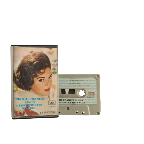 Connie Francis - Great Country Hits Vol. 1 Cassette Tape