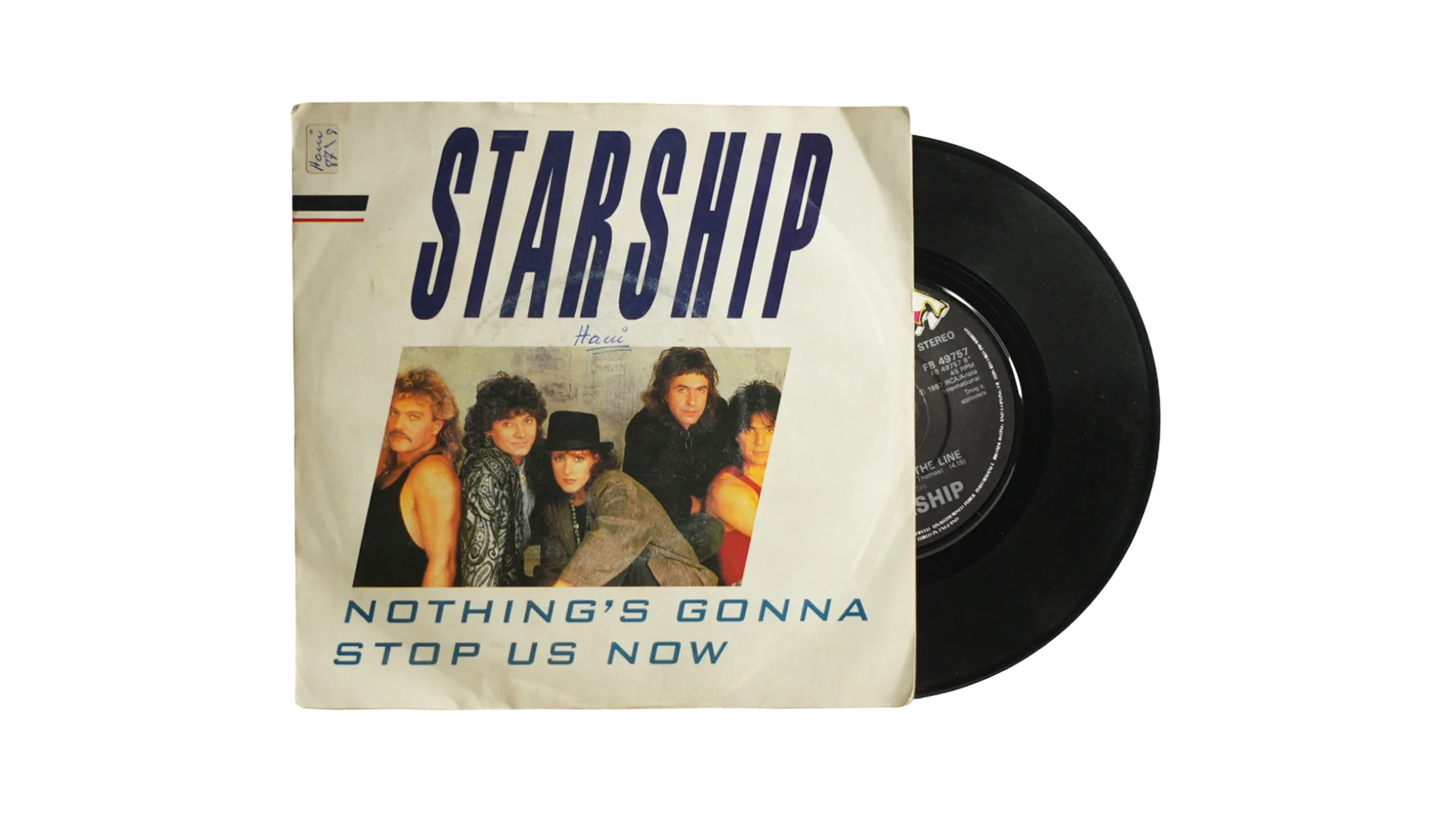 17 Aug1DSC04563 Starship - Nothing's Gonna Stop Us Now Vinyl - Image 1