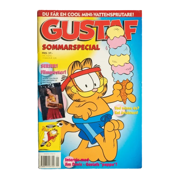 Gustaf Garfield Summer Special Swedish Comic