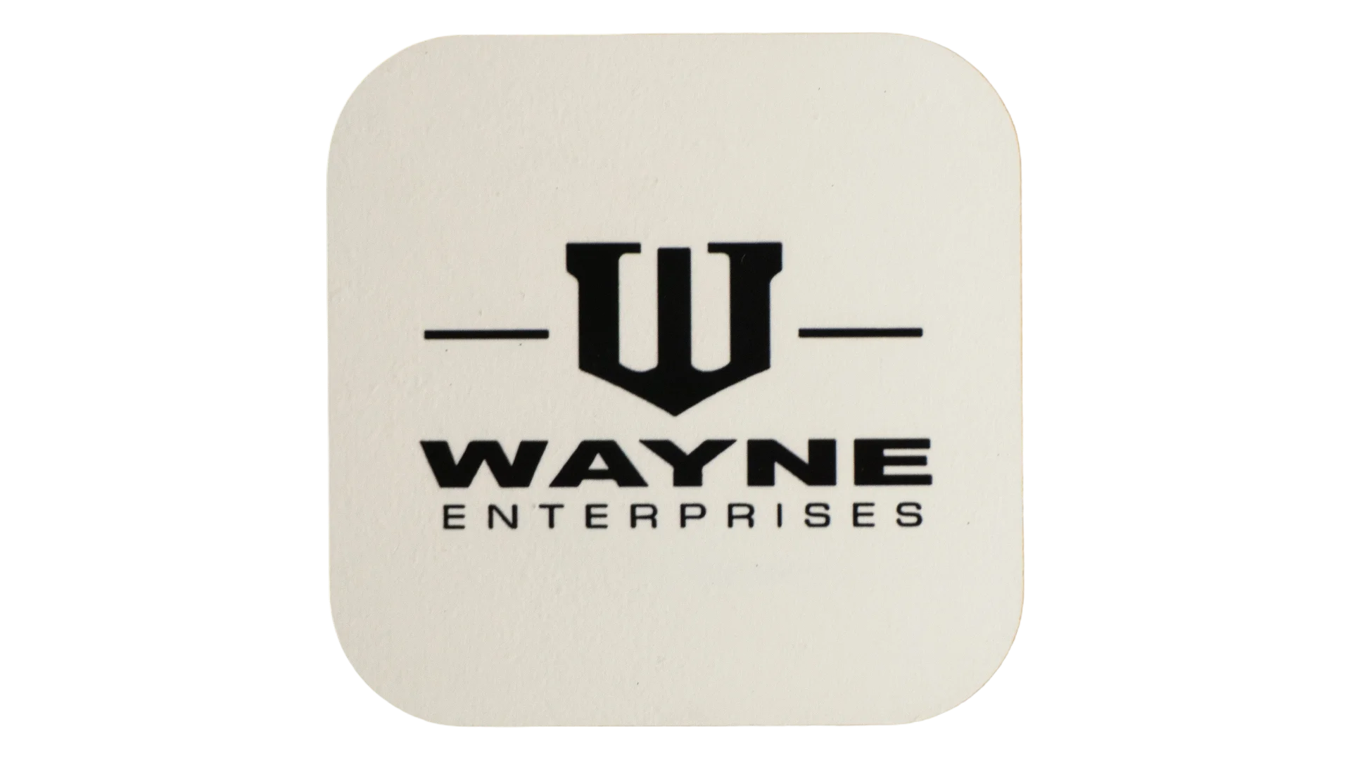 1703 DSC03602 Wayne Enterprises Wooden Coaster - Image 1