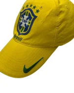 2000s Nike Brazil Football Cap - Image 5