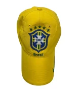 2000s Nike Brazil Football Cap - Image 6