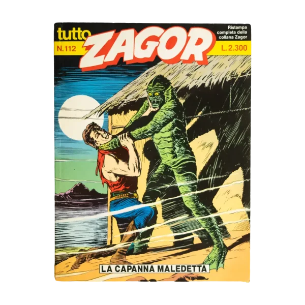 Tutto Zagor La Capanna Maledetta Comic Book