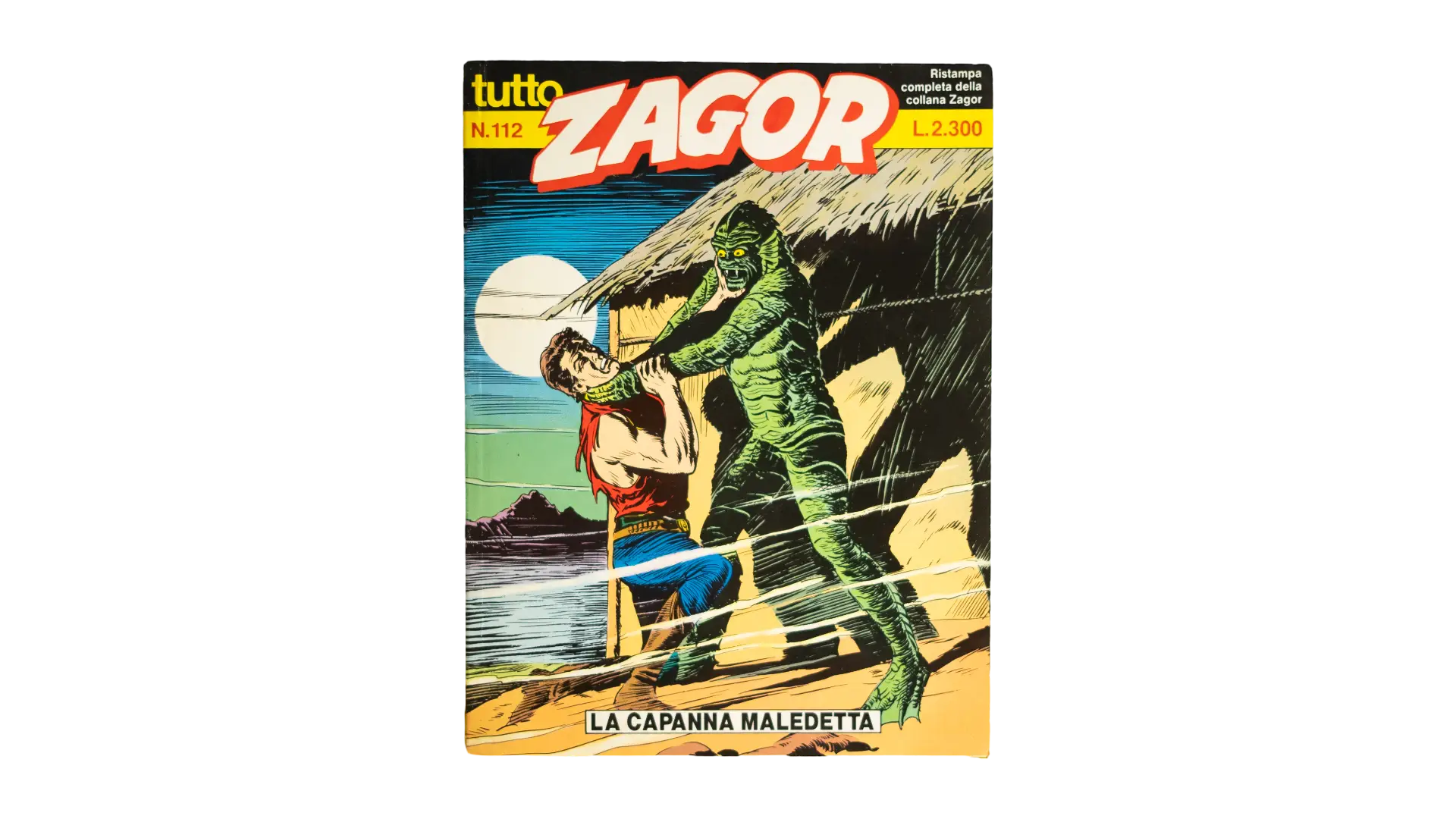 173 DSC00277 173 Tutto Zagor La Capanna Maledetta Comic Book - Image 1