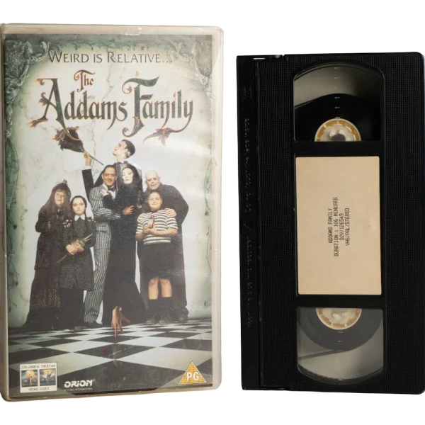 The Addams Family VHS