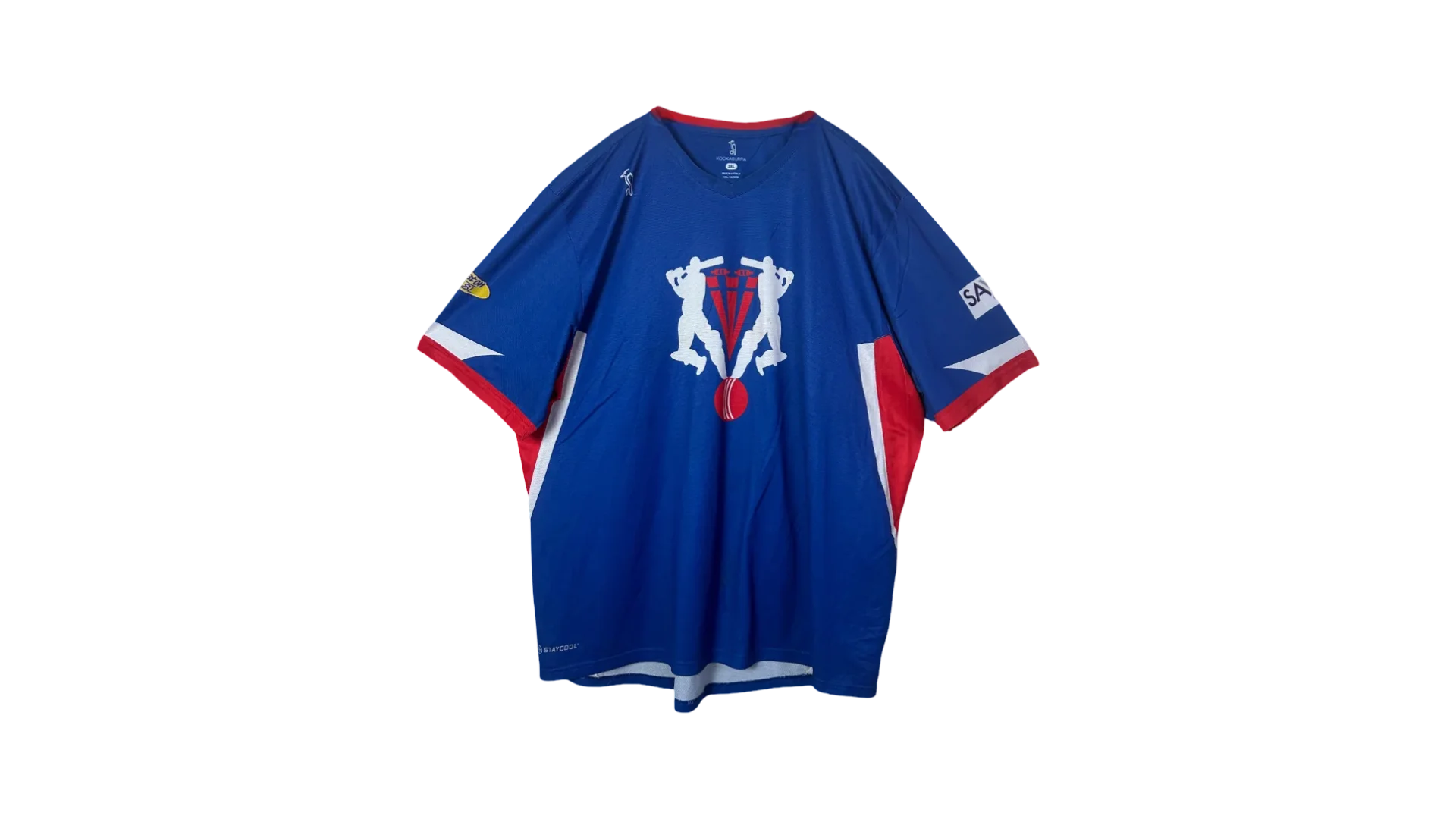 183 283 Kookaburra Frankston RSL Cricket Jersey Blue - Image 1