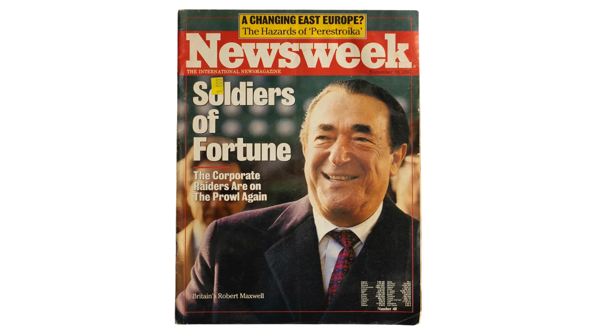 21 DSC01786 21 Soldiers of Fortune: The Corporate Raiders Are on the Prowl Again 1989 Newsweek Magazine - Image 1