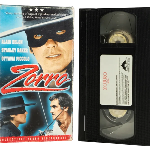 Zorro VHS Tape