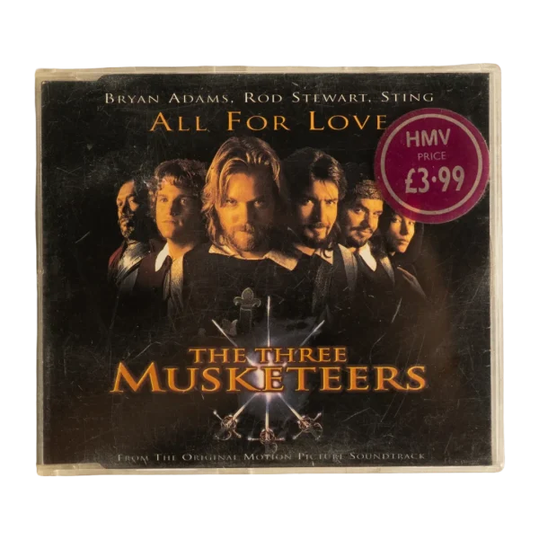 Bryan Adams Rod Stewart Sting All For Love CD