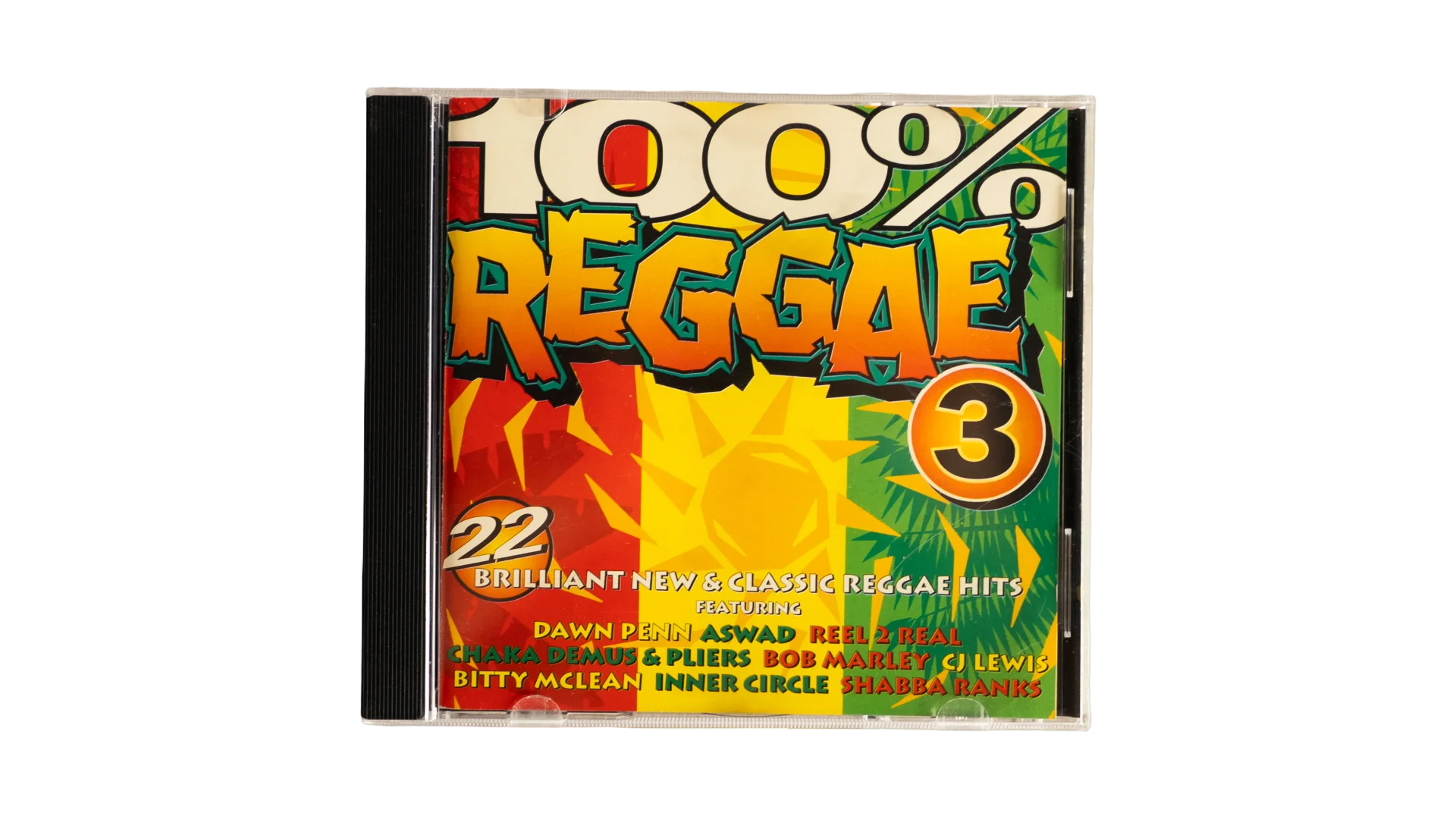 2293 DSC05790 100% Reggae 3 Compilation CD - Image 1