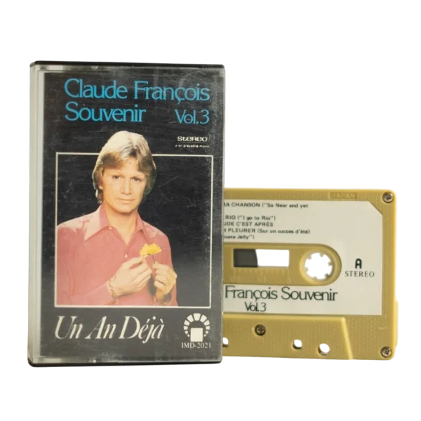 Claude Francois Souvenir Vol 3 Cassette Tape
