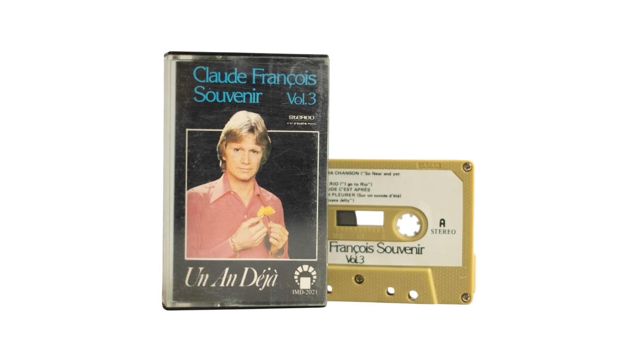 23 DSC02123 23 Claude Francois Souvenir Vol 3 Cassette Tape - Image 1