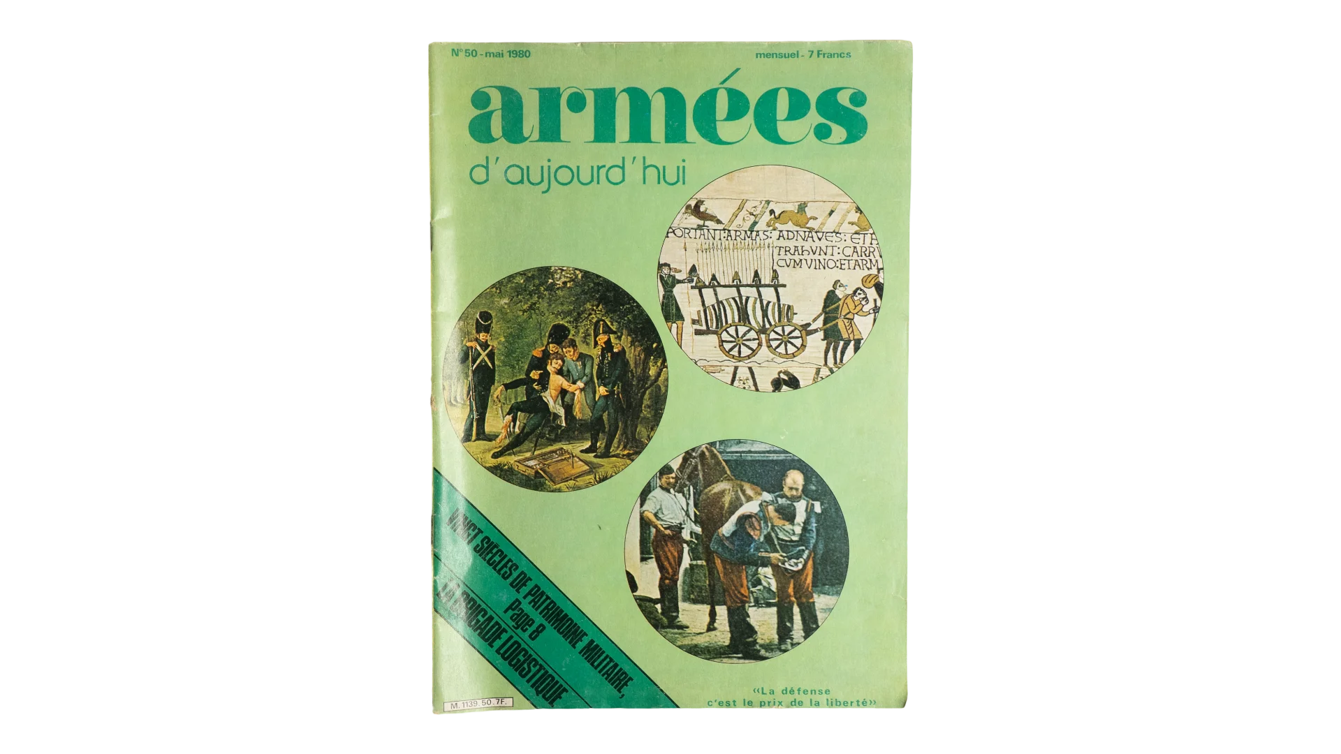 23 DSC05071 23 1980 Armées d’Aujourd’hui No. 50 French Military Magazine - Image 1