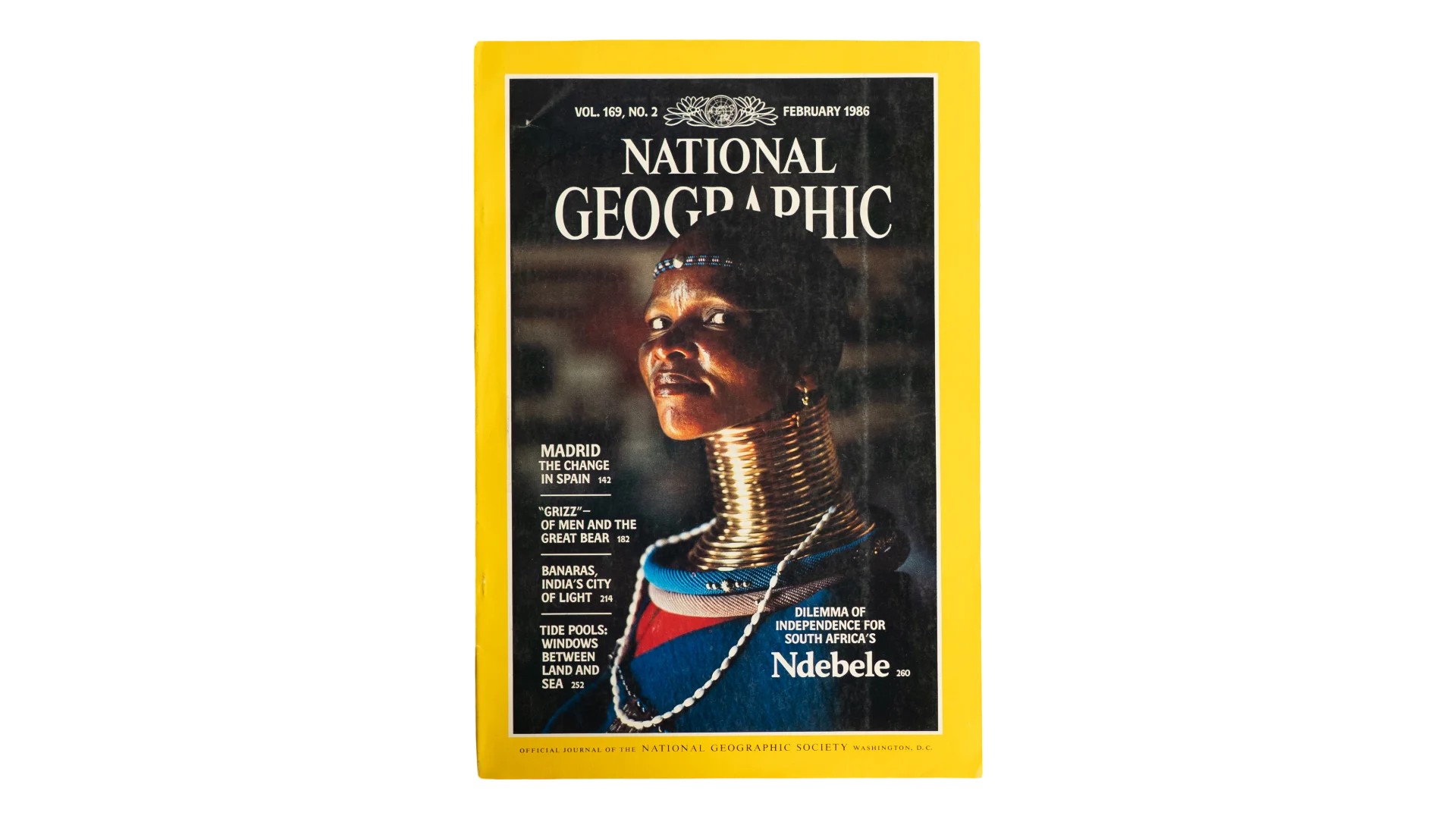 2325 DSC05823 National Geographic February 1986 Magazine - Image 1