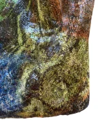Y2K Abstract Swirl Sequin Cupped Tank Top - Image 3