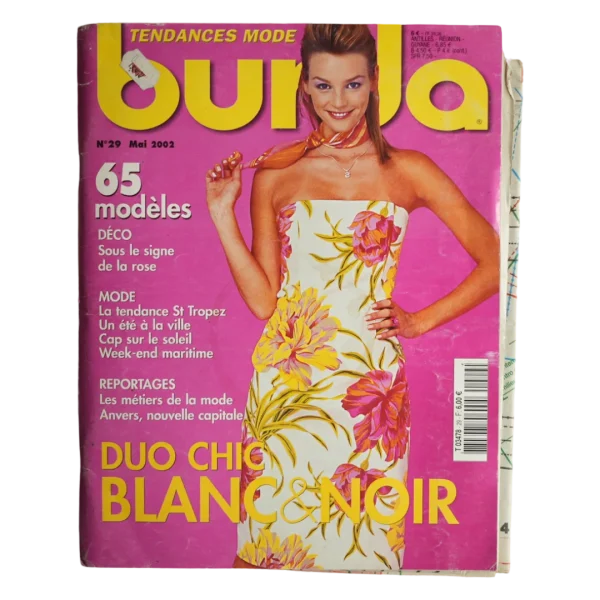 2002 Duo Chic Blanc & Noir - Burda Magazine