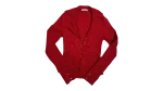 Y2K Bella Sigma Red Lace Up Corset Blouse