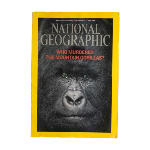 Mountain Gorillas National Geographic Magazine 2008