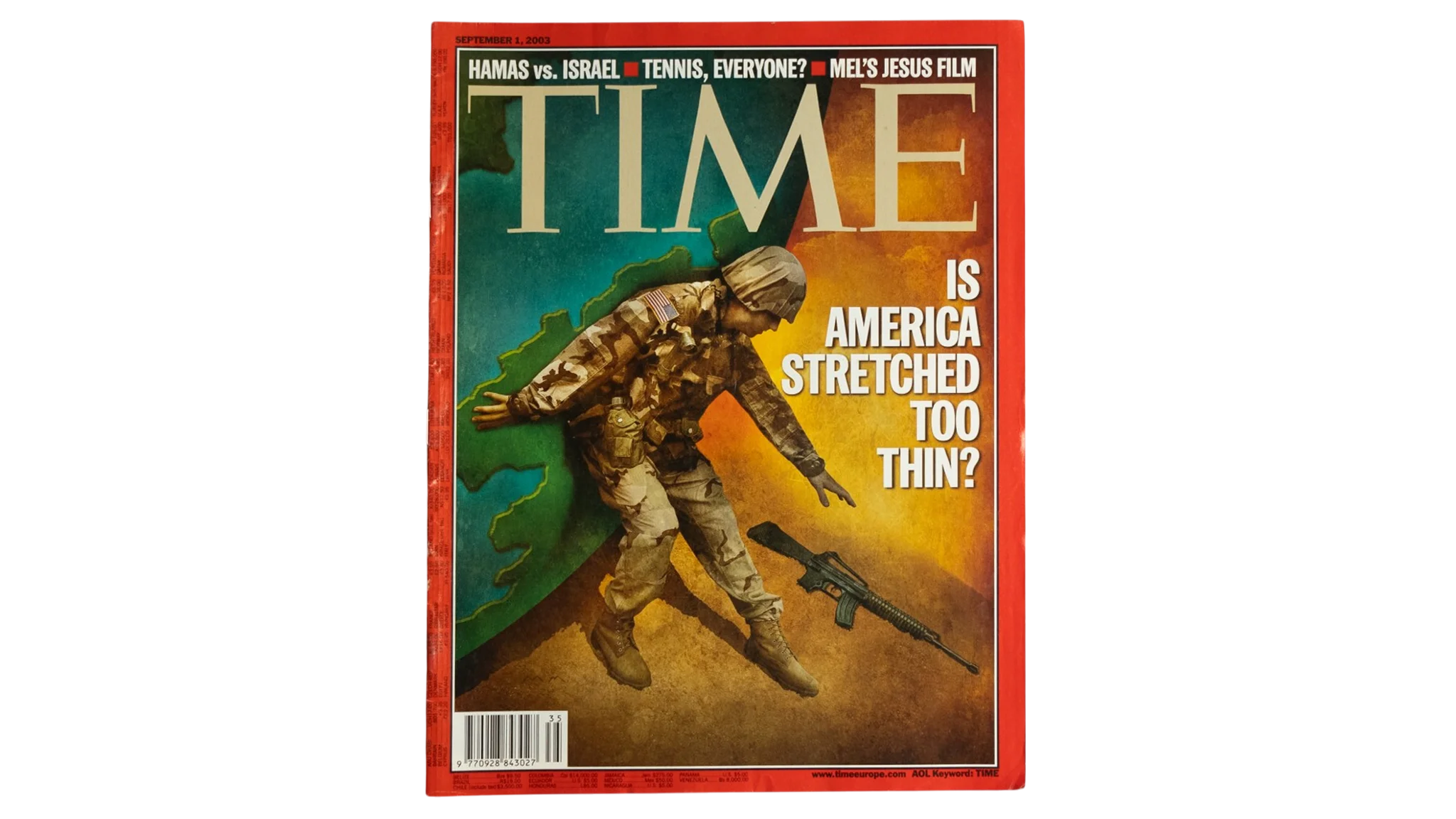 30 DSC01797 30 Is America Stretched Too Thin 2003 TIME Magazine - Image 1
