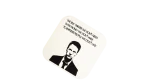 Consumerism Quote Portrait Coaster - Image 2