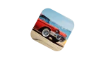 Red Classic Car Coaster - Image 2